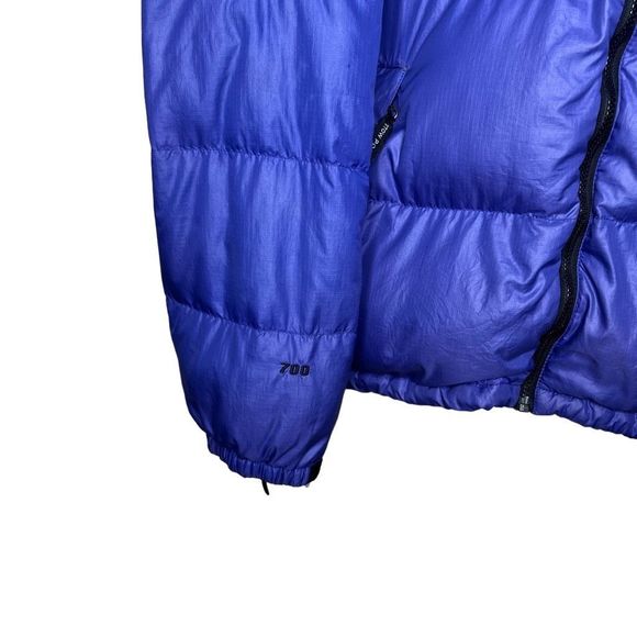 Vintage The North Face 700 Down 90s Nuptse Blue Jacket XL - Picture 4 of 11